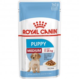 Royal Canin MEDIUM PUPPY (МЕДИУМ ПАППИ) влажный корм 140гр